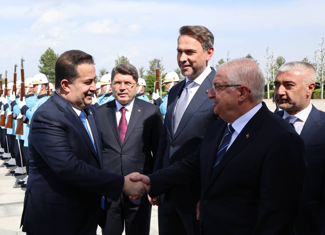 Irak Başbakanı Ankara’da! Külliye’de resmi tören: Sudani’den güç birliği mesajı... 29
